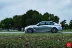 BMW M3 Sedan on Vossen Wheels (HF-2) 2019 года